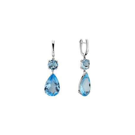 Diamond earrings and Topaz Mag Witch