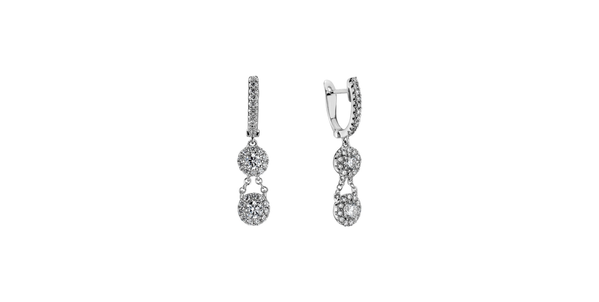 Diamond earrings Hypnotic Enigma