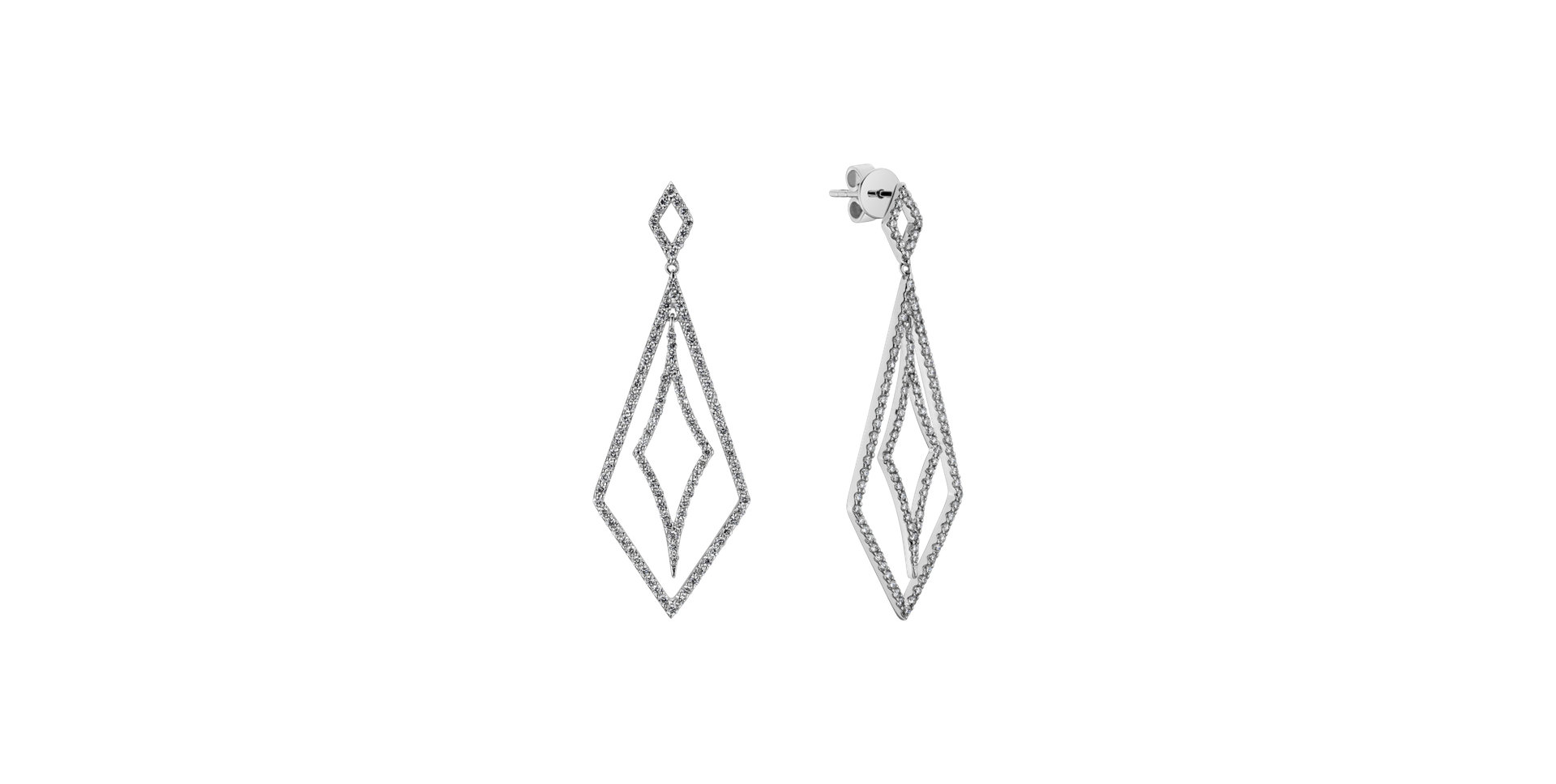 Diamond earrings Brilliant Radiance