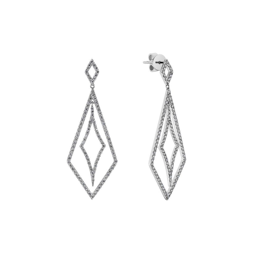 Diamond earrings Brilliant Radiance