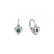 Children's earrings with Emerald Eternal Love3