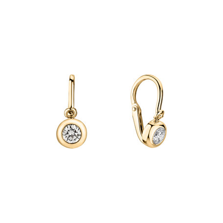 Children's diamond earrings Brilliant Girl