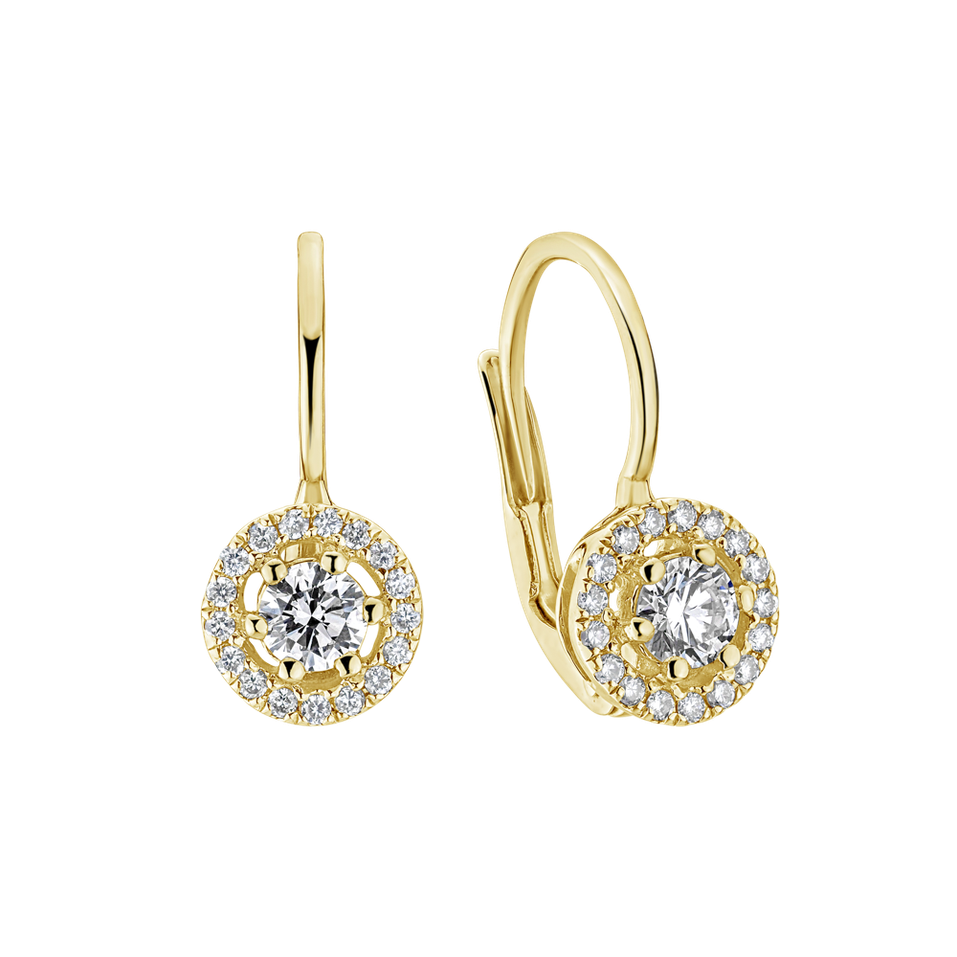 Diamond earrings Night Magic