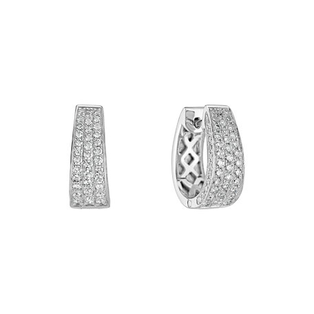 Diamond earrings Harmonia