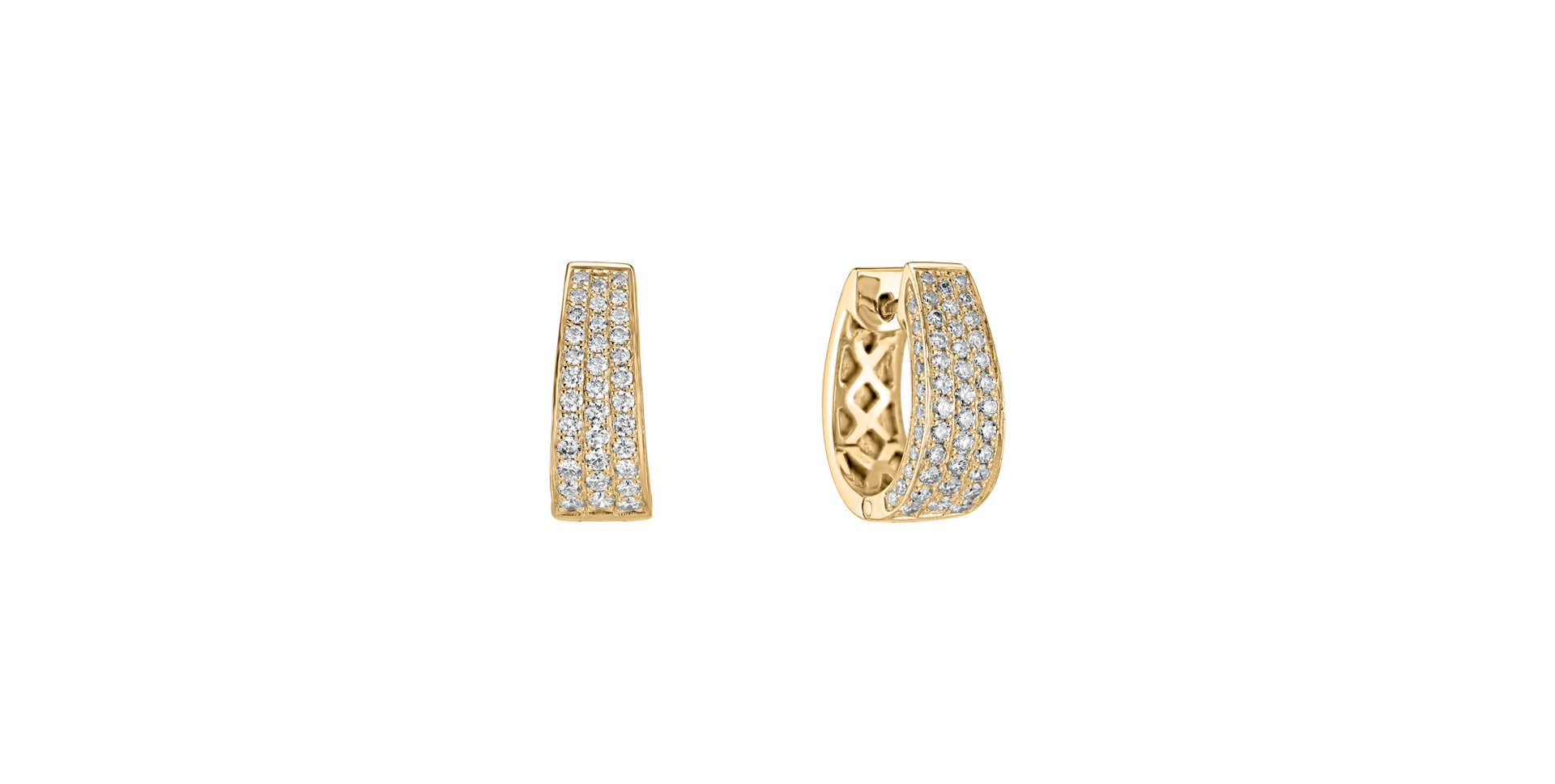 Diamond earrings Harmonia