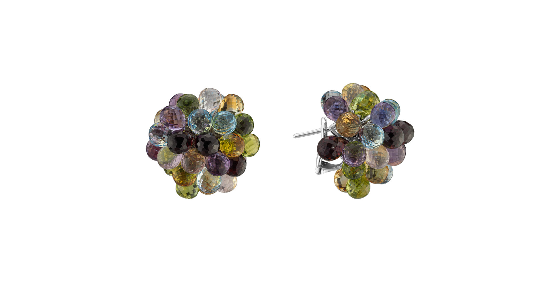 Earrings with gemstones Monteparano