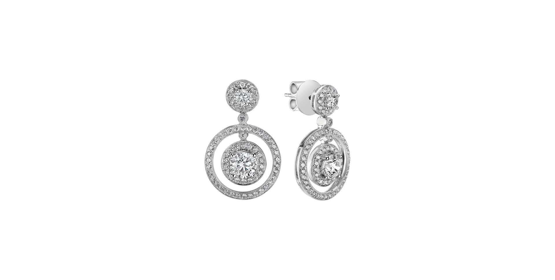 Diamond earrings Barbarosa