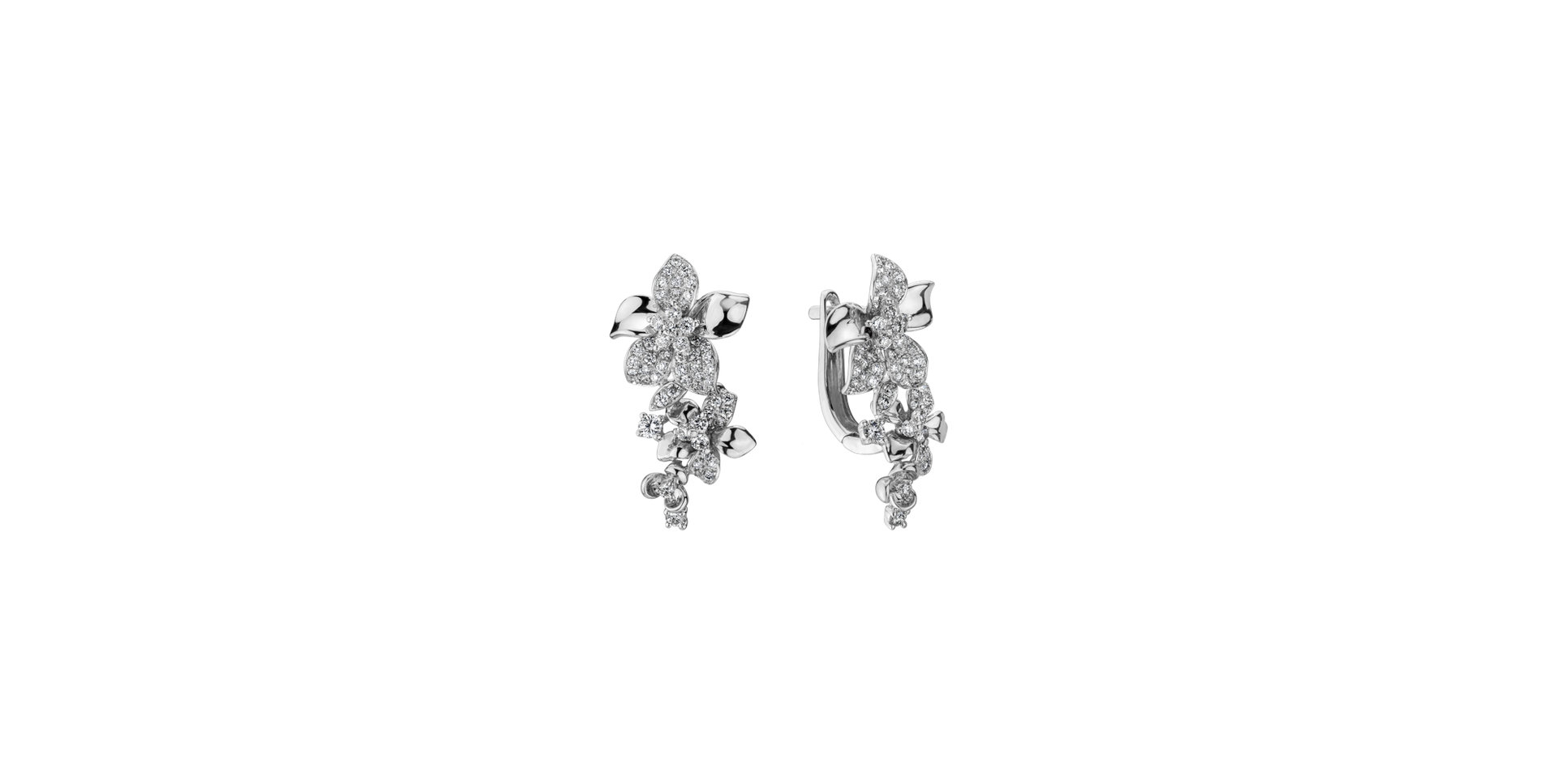 Diamond earrings Meadow Marvels