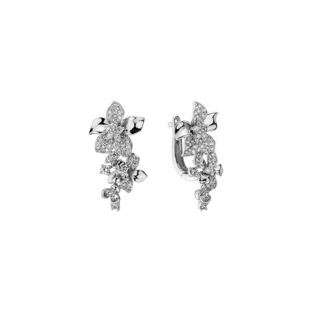Diamond earrings Meadow Marvels