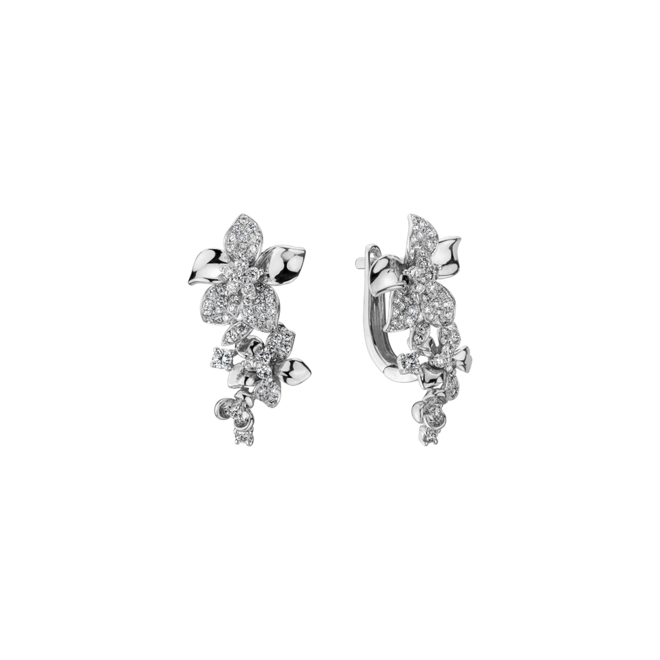 Diamond earrings Meadow Marvels