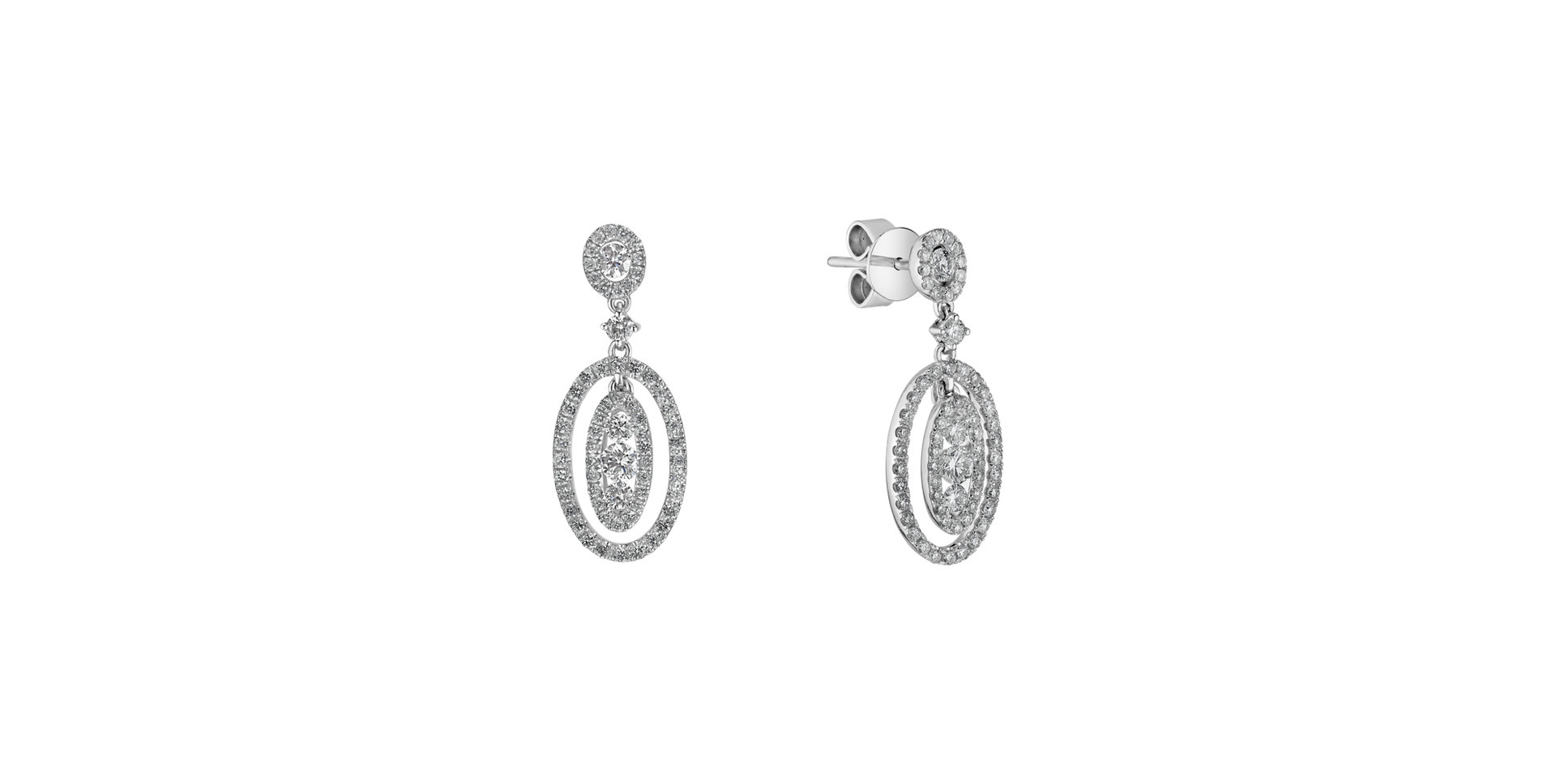 Diamond earrings Miracle
