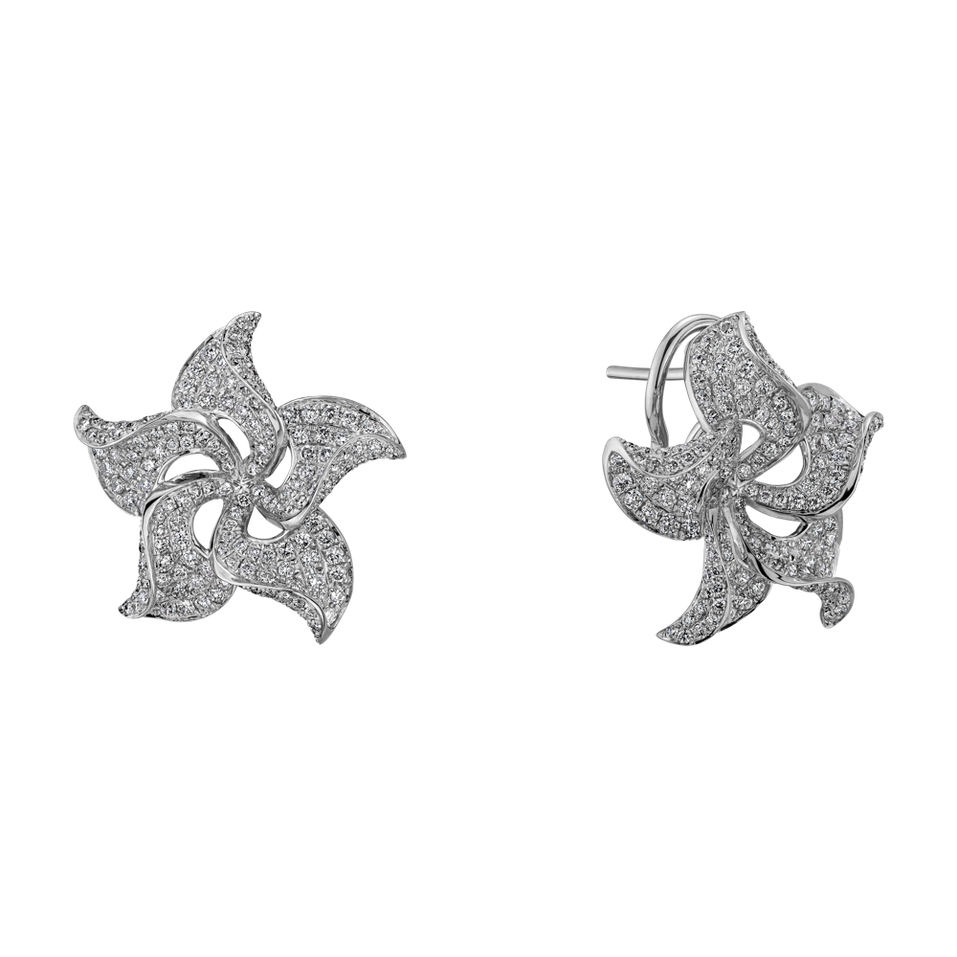Diamond earrings Arctica