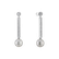Diamond earrings with Pearl Hermas3