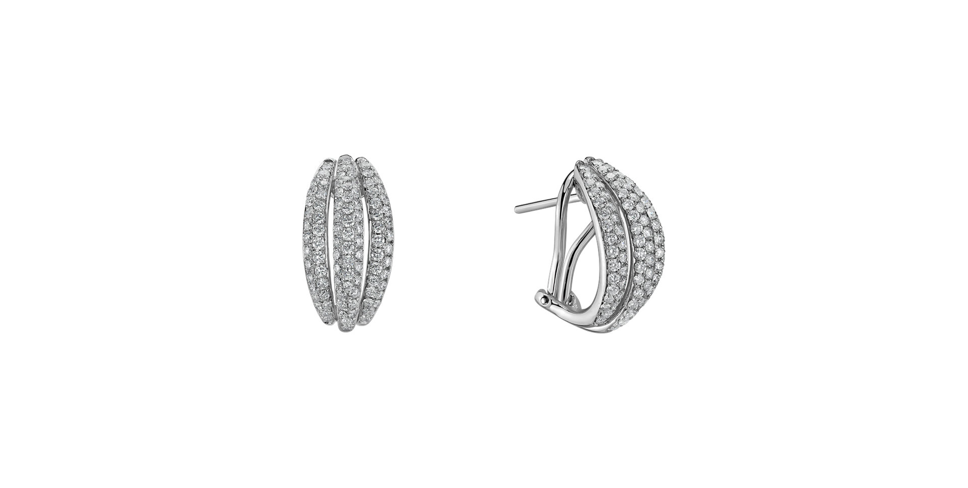 Diamond earrings Mala