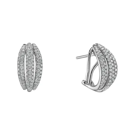 Diamond earrings Mala
