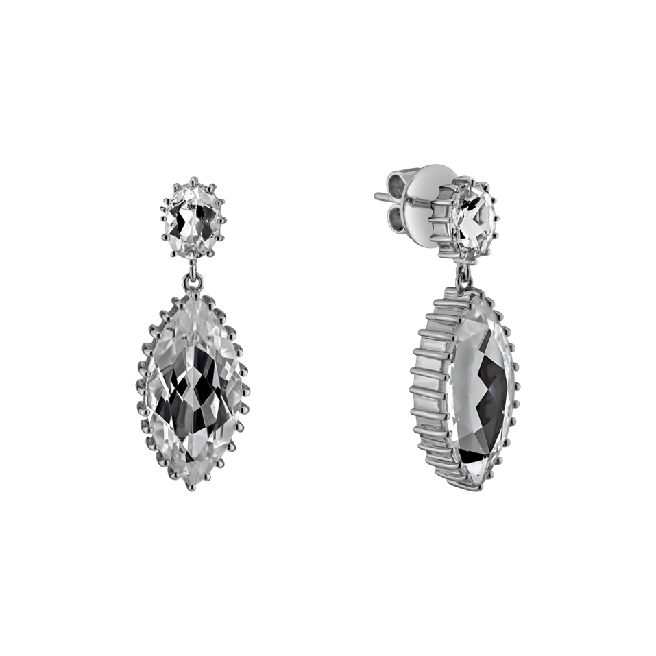 Earrings with Topaz Overnight Express