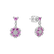 Diamond earrings and Sapphire Jocelyn3