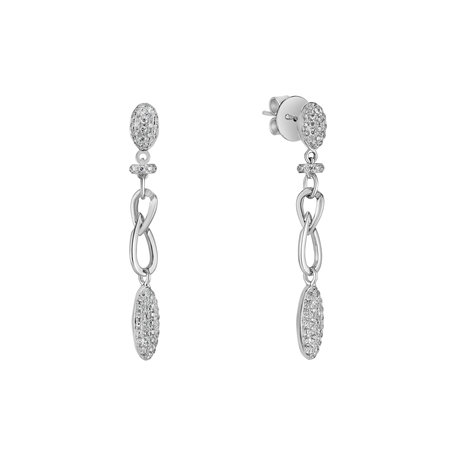 Diamond earrings Christal