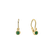 Children's earrings with Emerald Little Gem3