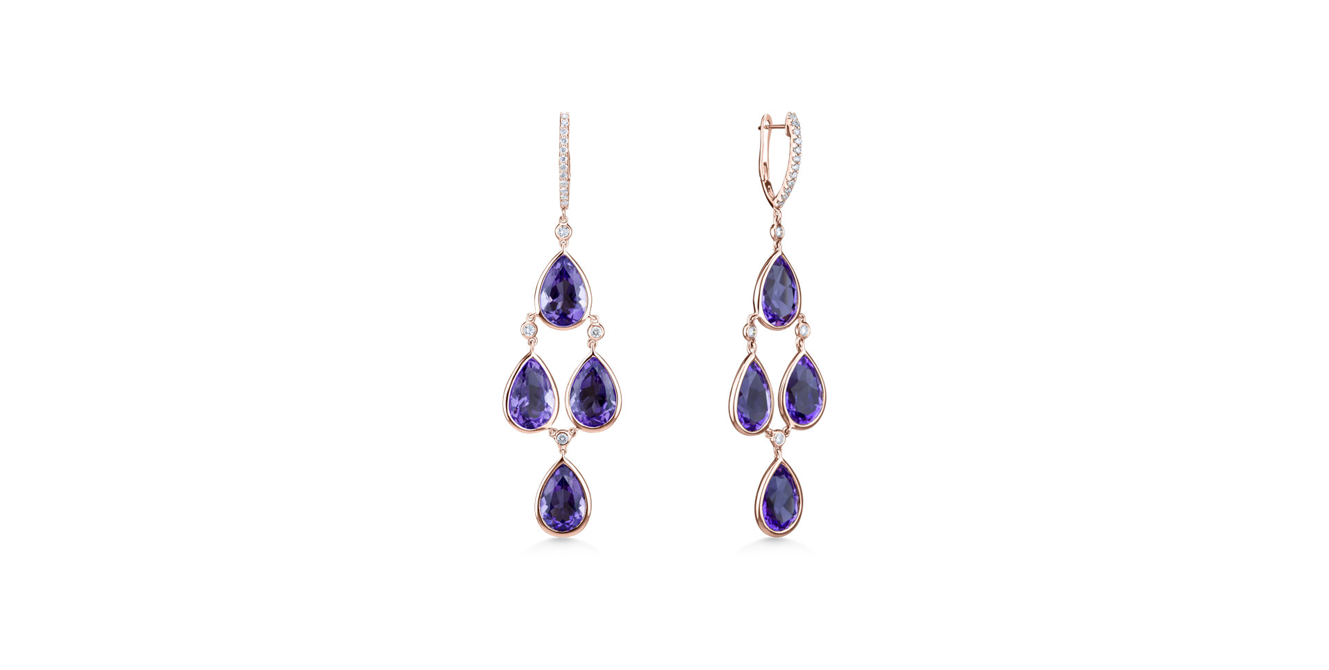Earrings with Amethyst Dita
