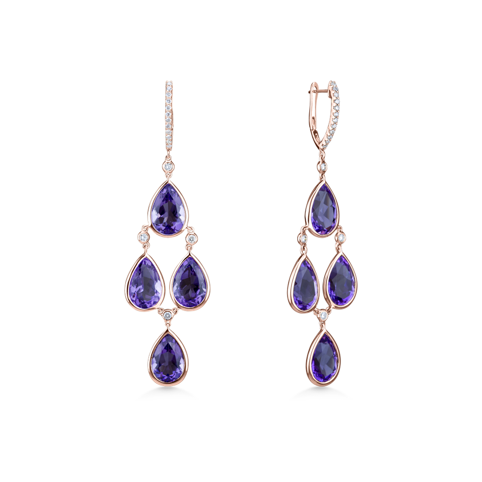 Earrings with Amethyst Dita