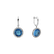 Diamond earrings with Topaz Radiant Aurora3