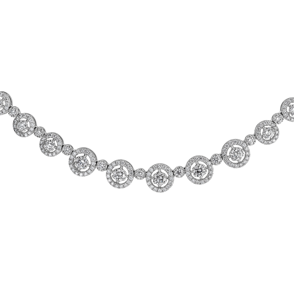 Diamond necklace Charming Circle of Hope