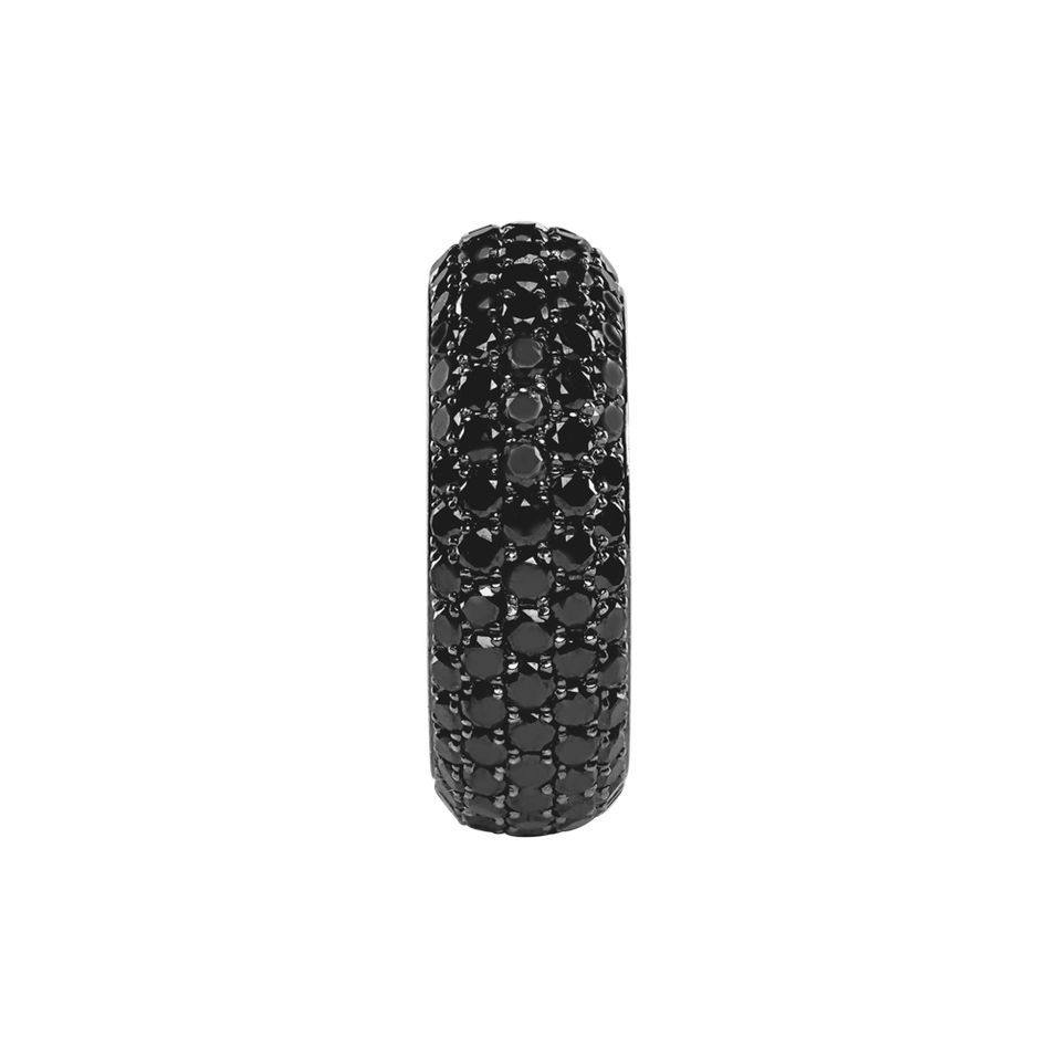 Ring with black diamonds Euanthe