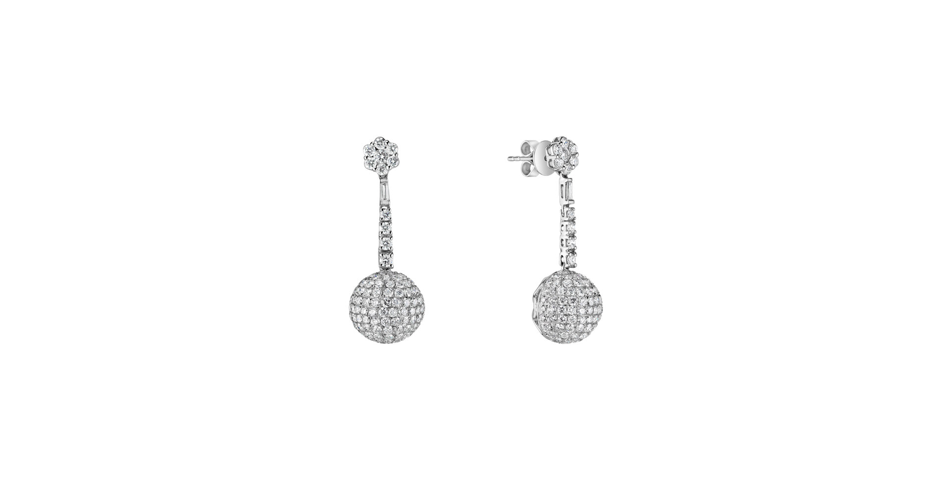 Diamond earrings Freda