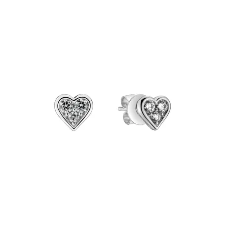 Diamond earrings Tenderness