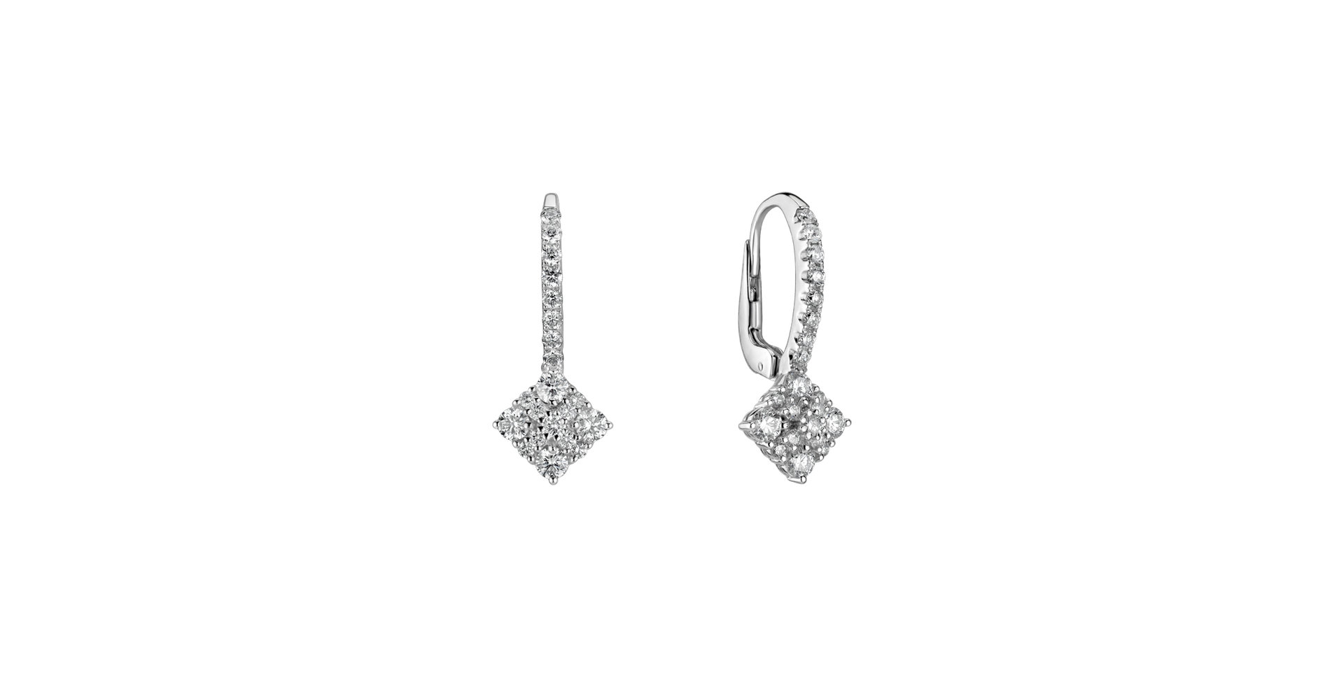 Diamond earrings Orra