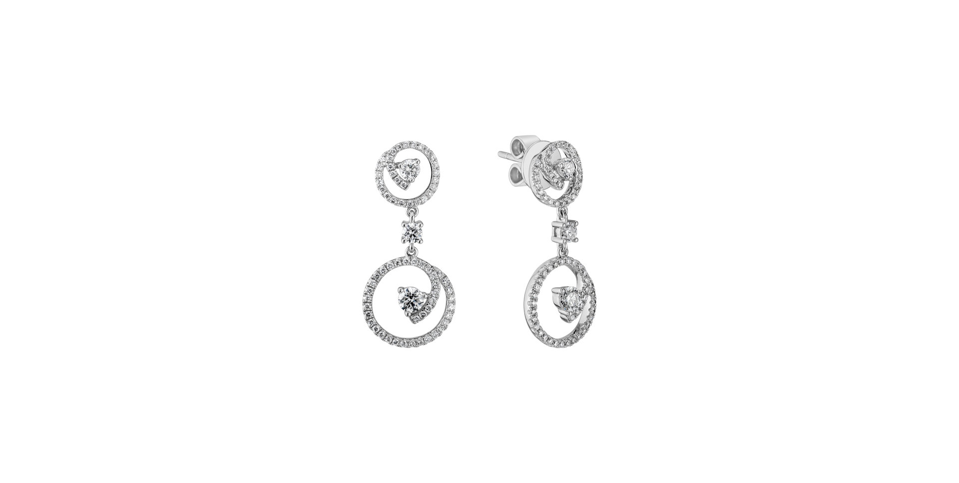 Diamond earrings Luxury Secession