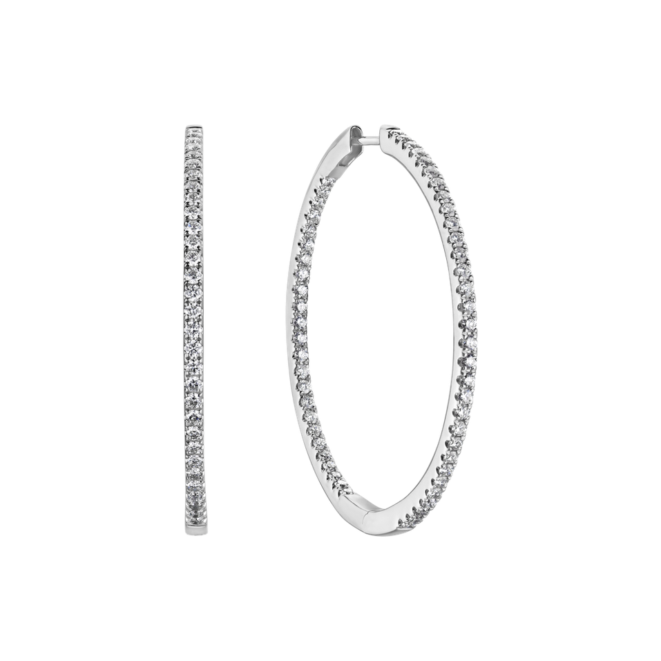 Diamond earrings Princeliness