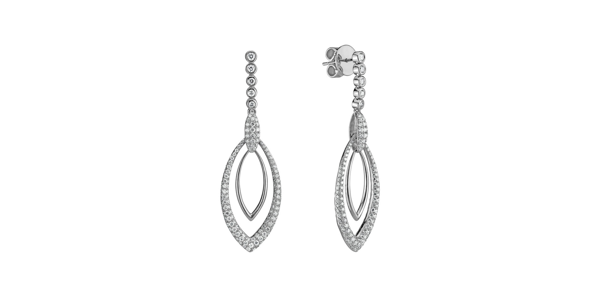 Diamond earrings Fancy Adams