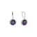 Diamond earrings with Amethyst Bettina3