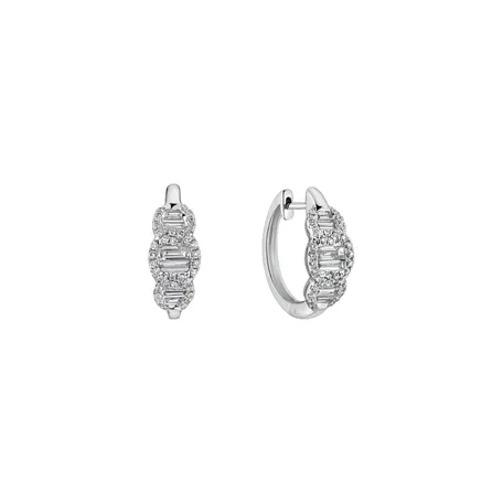 Diamond earrings Bourne