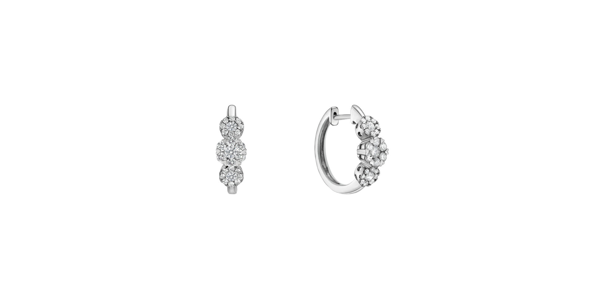 Diamond earrings Zishan