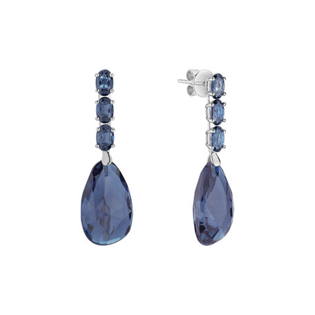 Earrings with Topaz Delfina