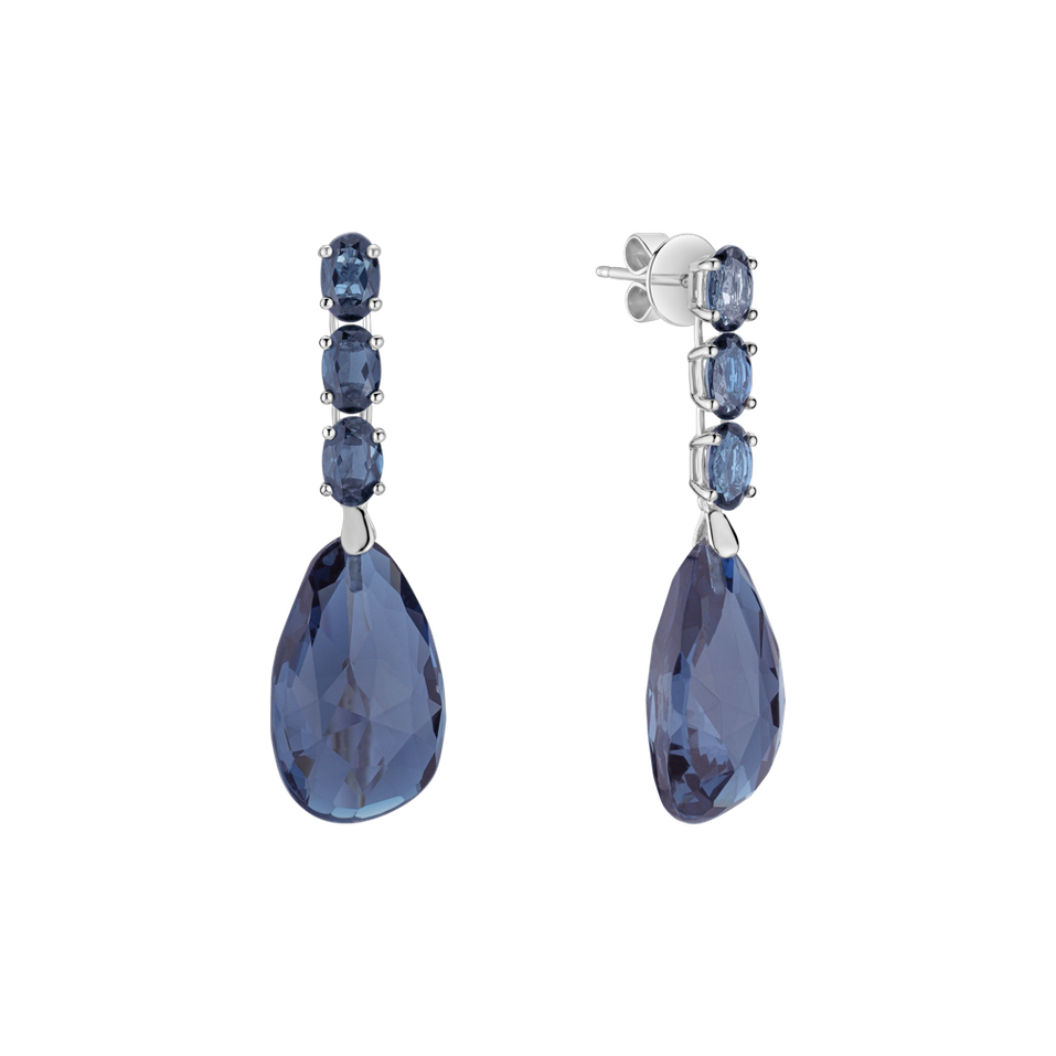 Earrings with Topaz Delfina