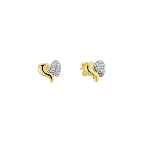 Diamond earrings Brave Heart