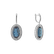 Diamond earrings with Topaz Sabrina Spell3