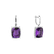 Diamond earrings with Amethyst Ariadne3