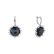 Diamond earrings with Topaz Sandra3