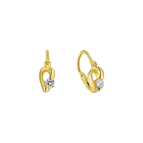 Children's diamond earrings Fragile Dream