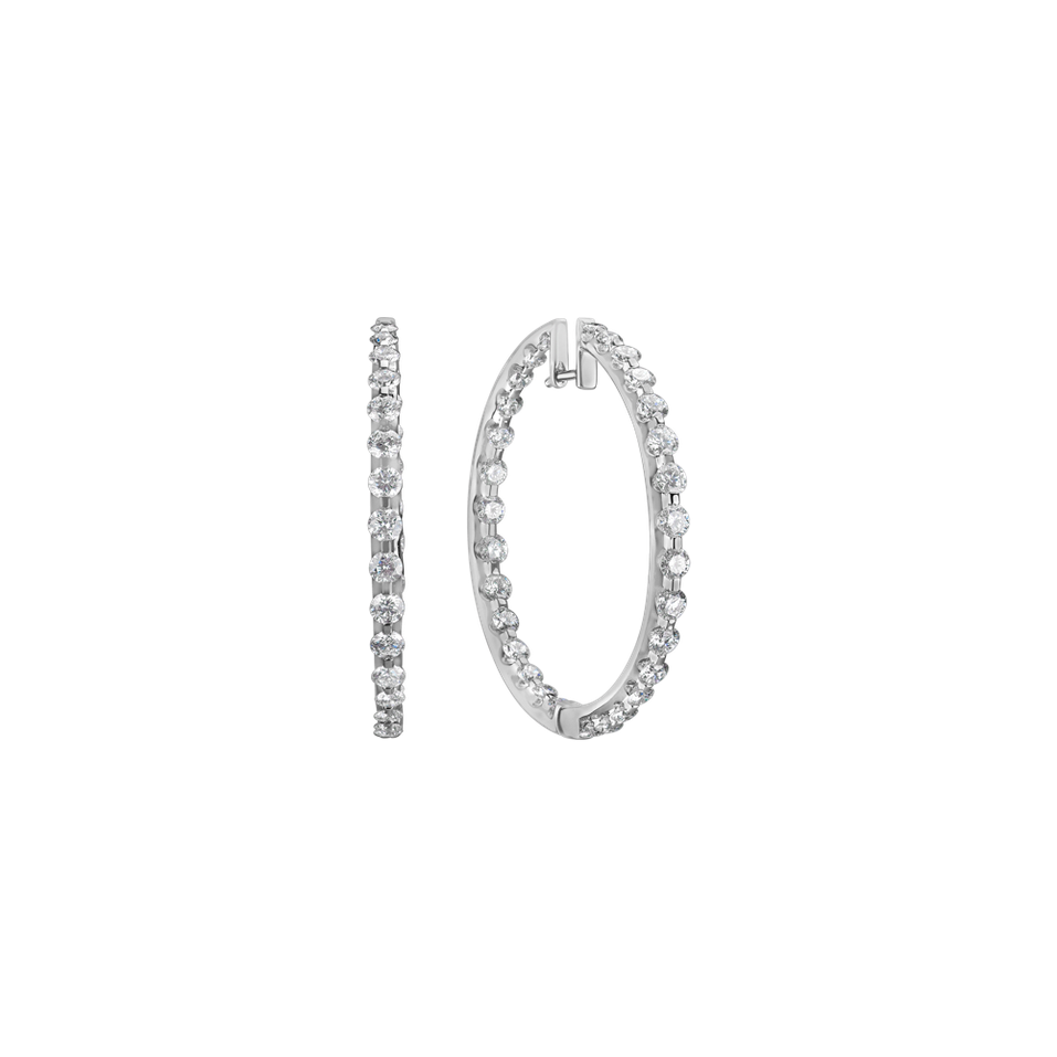 Diamond earrings Starry Sky