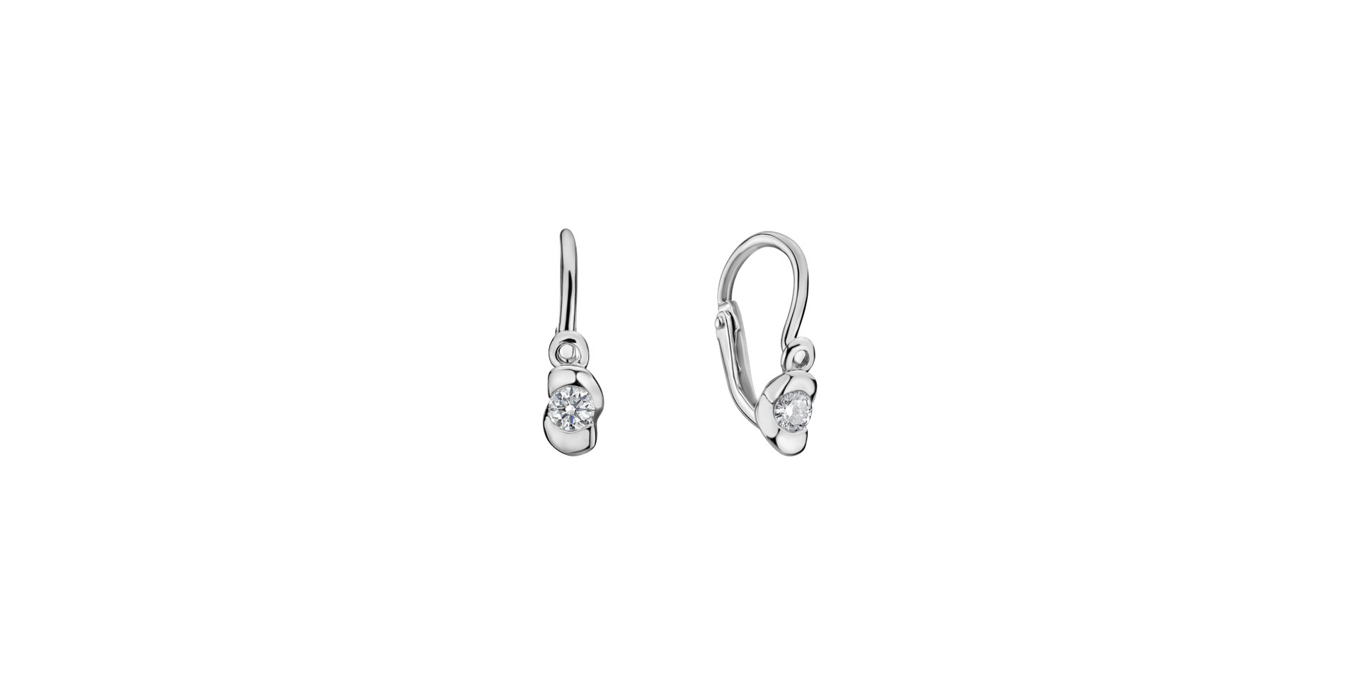 Children's diamond earrings Larita