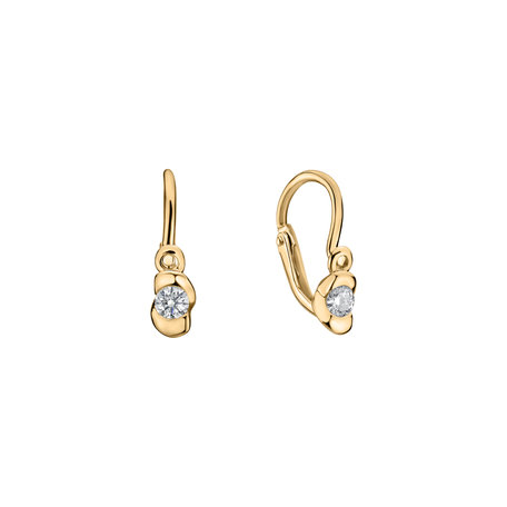 Children's diamond earrings Larita