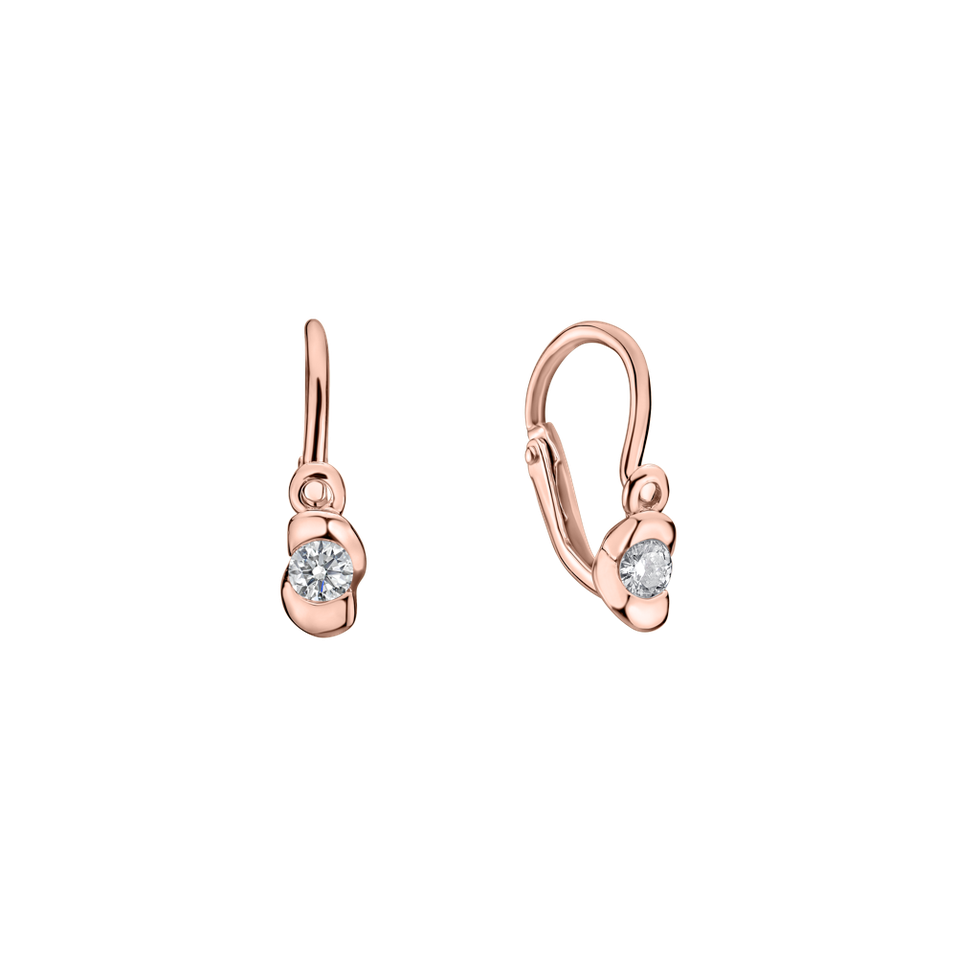 Children's diamond earrings Larita