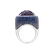 Diamond ring with Amethyst and Sapphire Violetta3