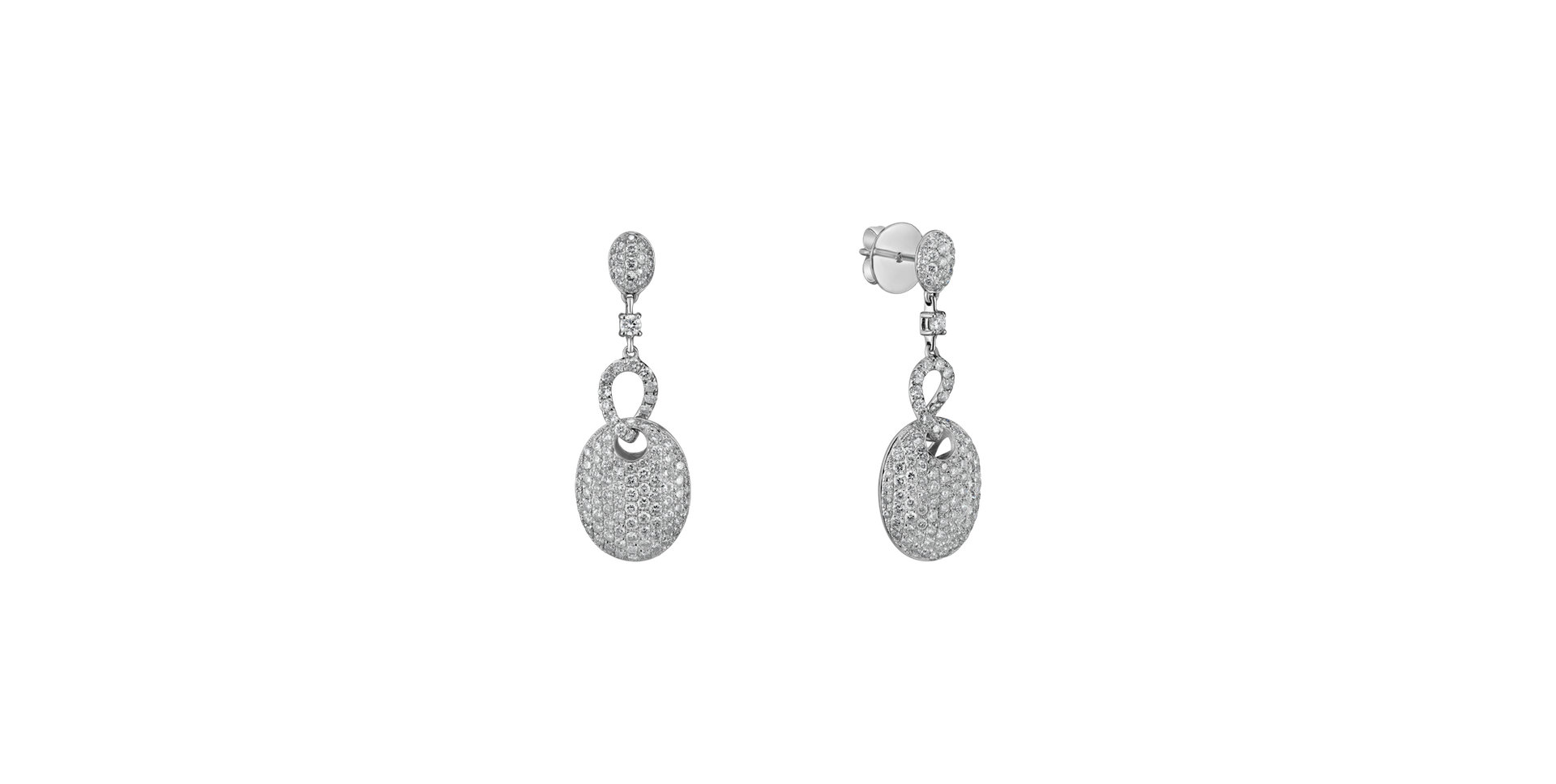 Diamond earrings Royal Glamour